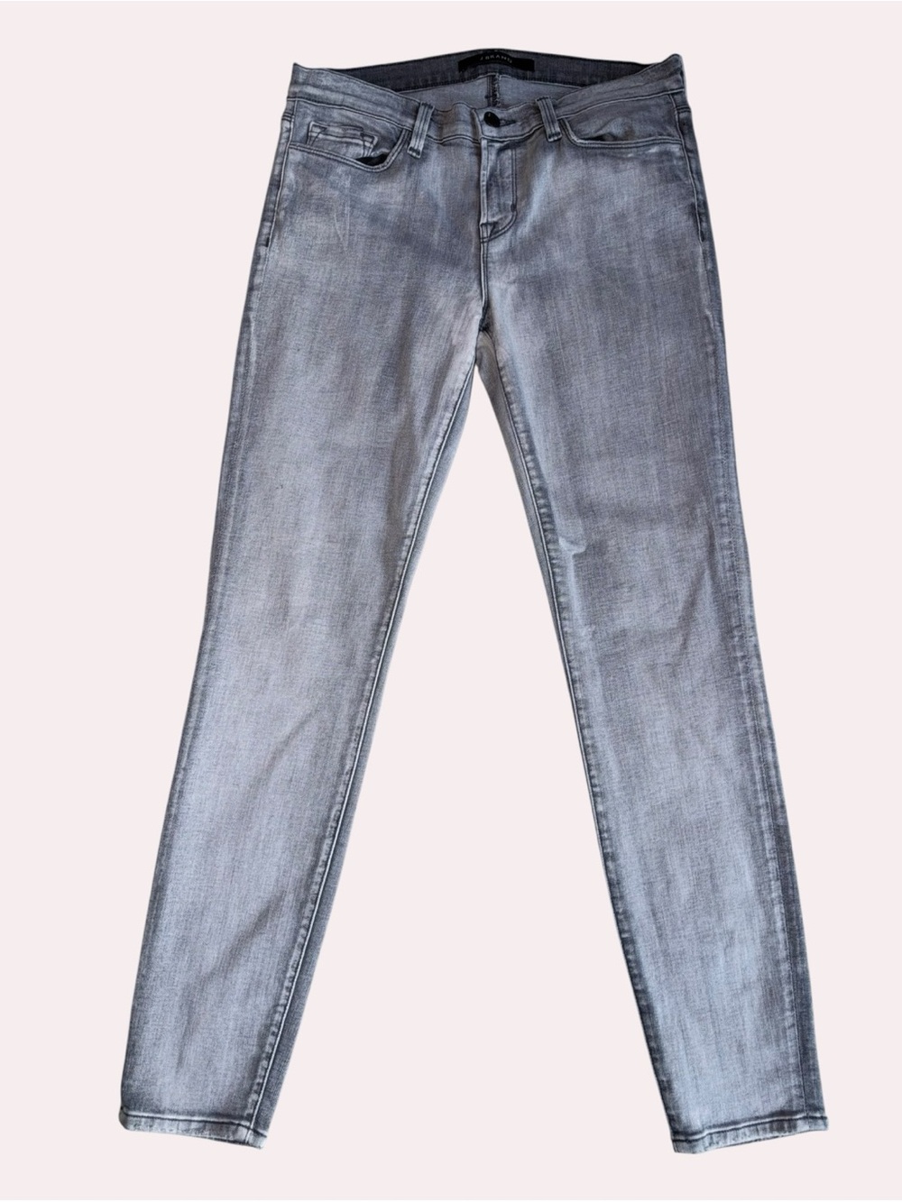 J Brand 910 Skinny Jeans Women 29 Borderline Gray mid rise